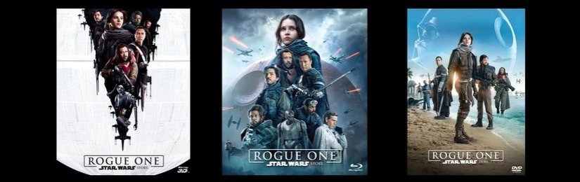Rogue One: Star Wars Story na Blu-ray